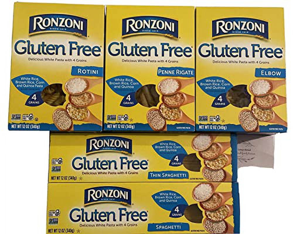 Gluten Noodles, 5 Variety Pack, Bundled With Langs Recipe Card, Gluten