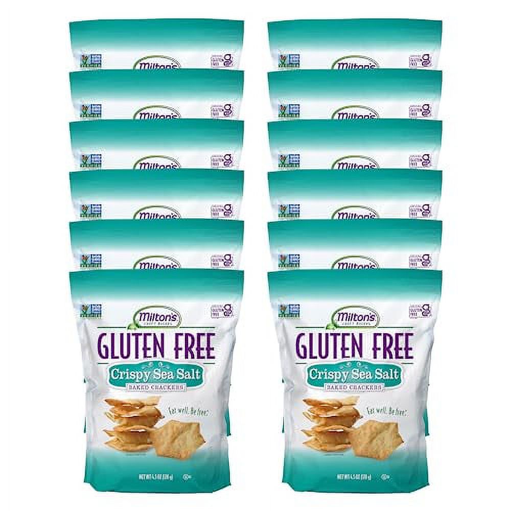 Gluten Sea Salt Crackers Baked Sea Salt Crackers, NonGMO Project