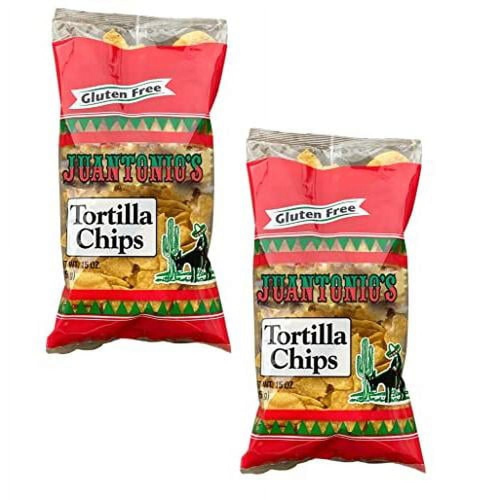 Gluten TORTILLA CHIPS 15Oz (2 Pack)