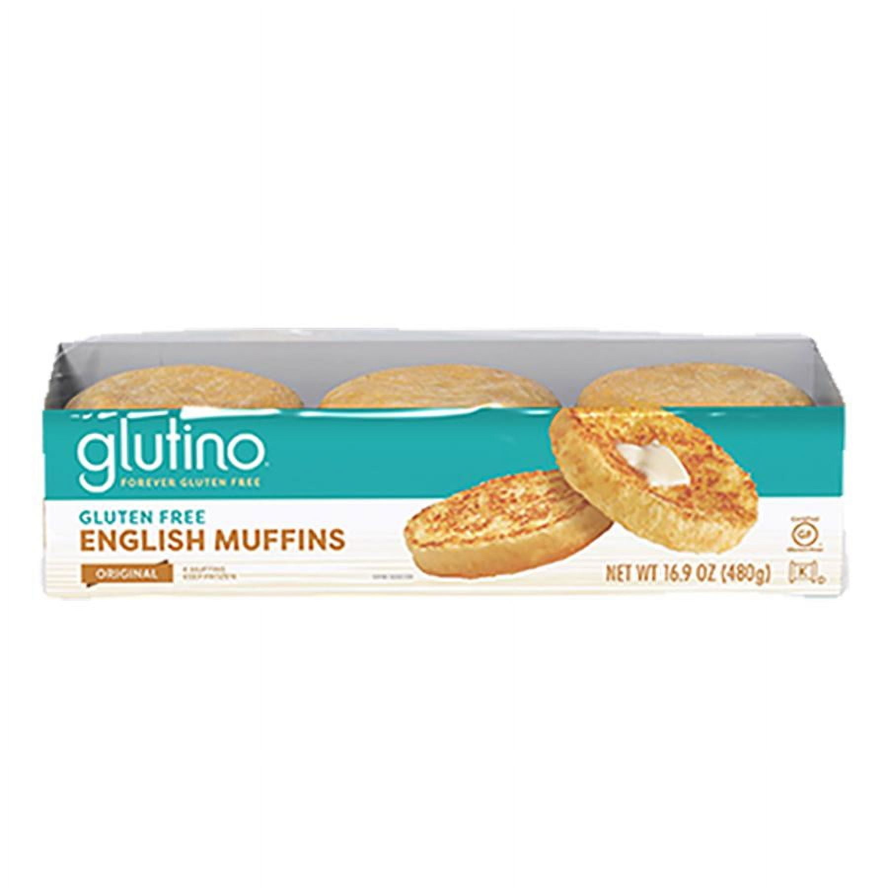 Glutino English Muffins 6 Ct Pack Of 1, Gluten Free English Muffins Soft Bread Breakfast