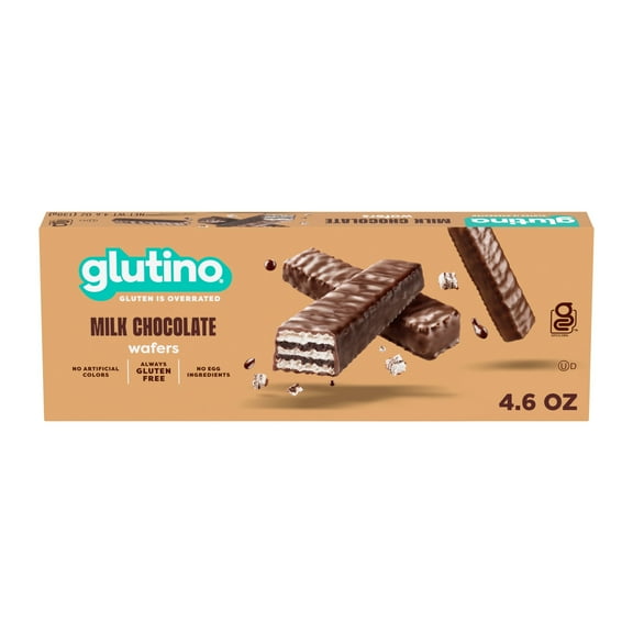 Glutino Gluten Free Milk Chocolate Wafers, 4.6 oz.