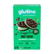 Glutino Mint Flavored Gluten Free Sandwich Cookies 10.5 oz