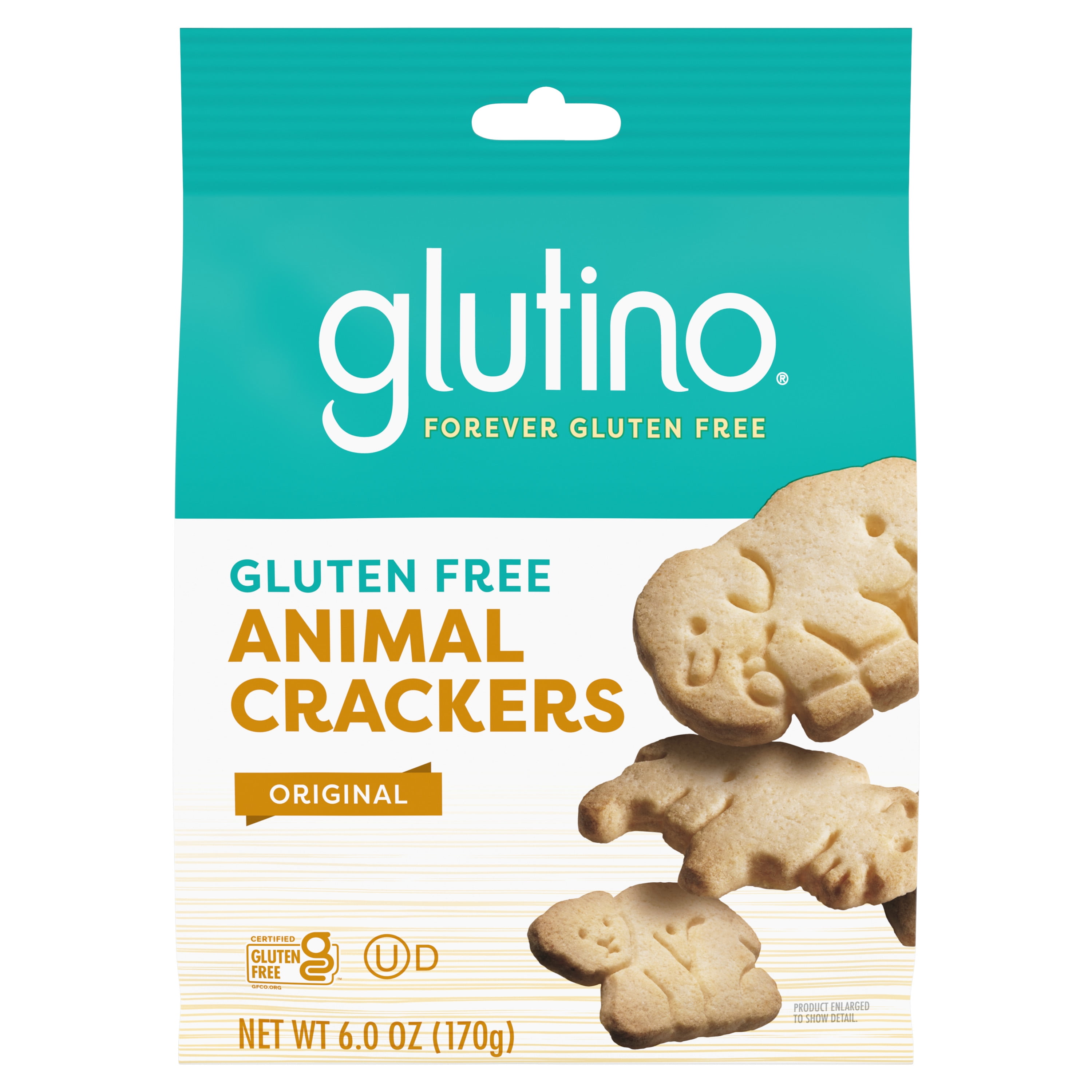 Glutino Gluten Free Original Animal Cracker, 6 oz, 1 Pack