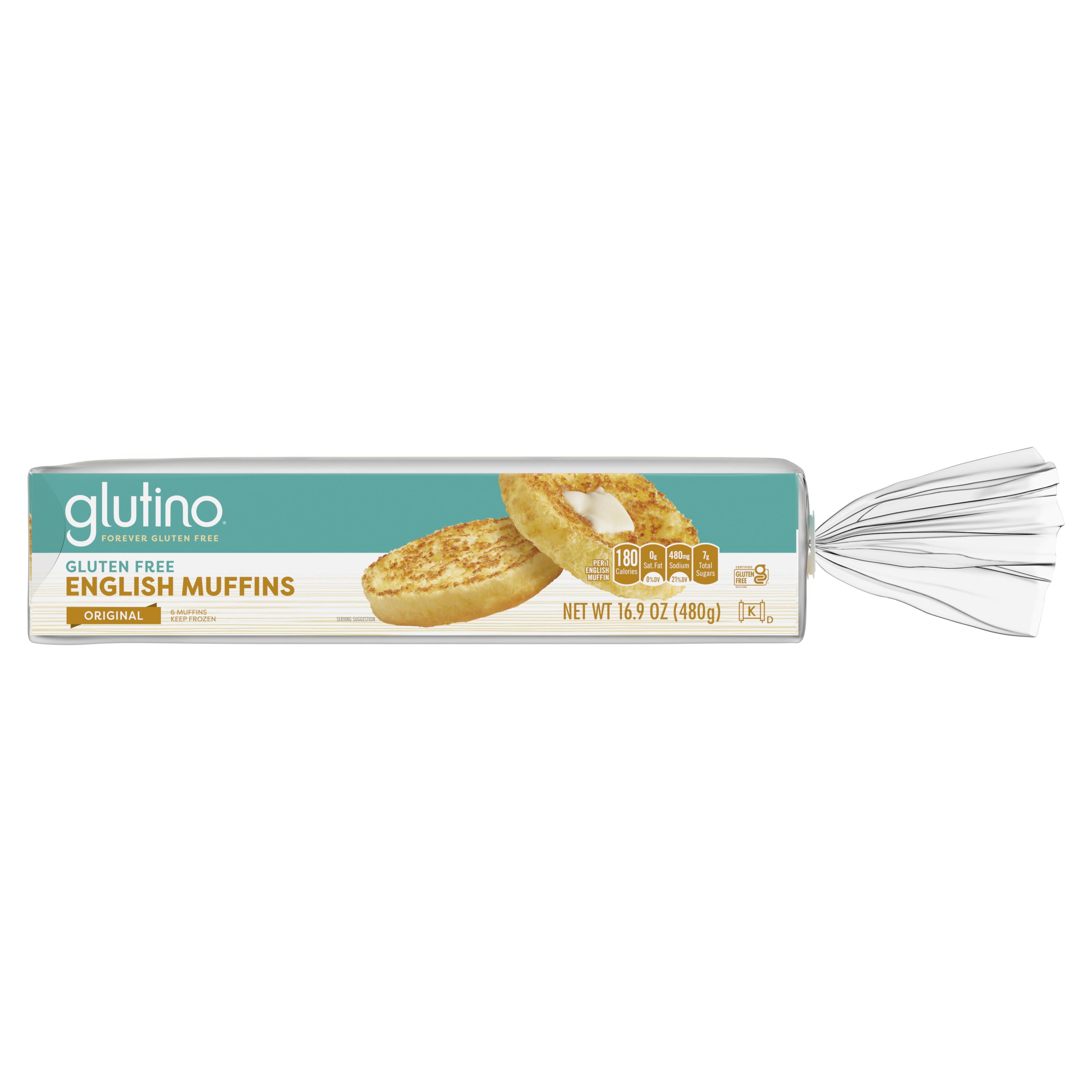 Glutino Gluten Free Original English Muffins 6 Count