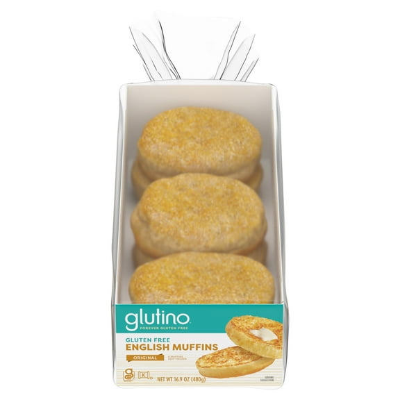 Glutino Gluten Free Original English Muffins, Frozen, 16.9 oz. (frozen)