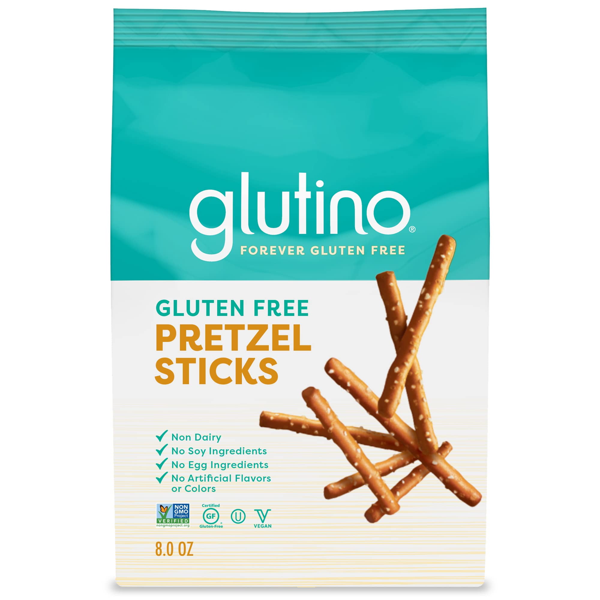Glutino Gluten Free Pretzel AIF4 Sticks, Delicious Everyday Snack