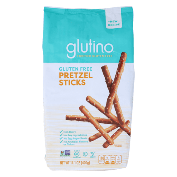 Glutino Gluten Free Pretzel Sticks 14.1 oz - Pack of 3