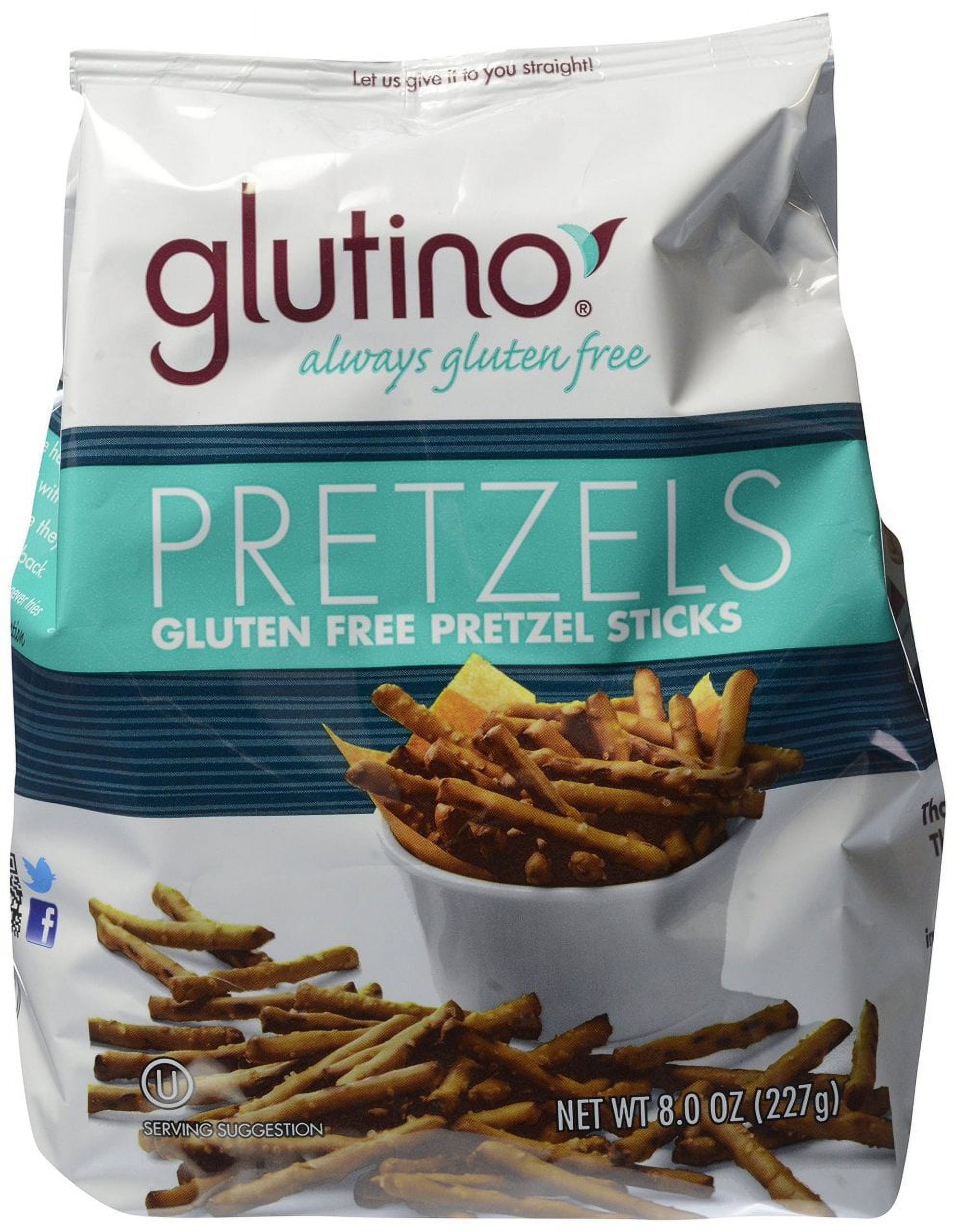 Glutino Gluten Free Pretzel Sticks 8 Oz (Pack Of 12)