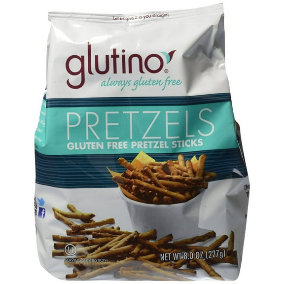 Glutino Gluten Free Pretzel Sticks, 8 oz - Case of 12
