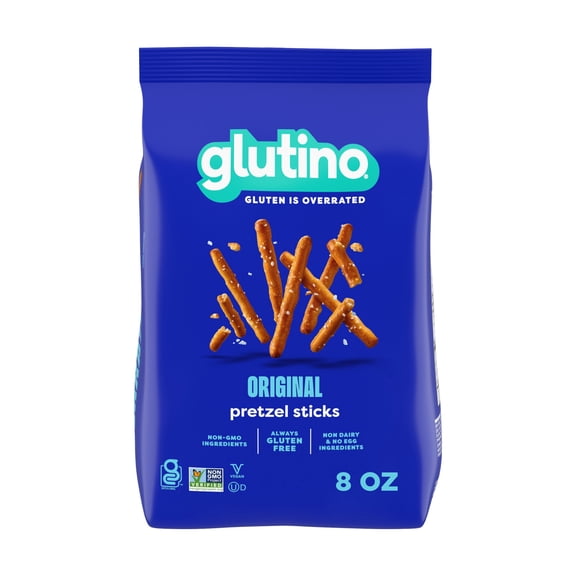 Glutino Gluten Free Pretzel Sticks, Gluten Free Snacks, 8 oz