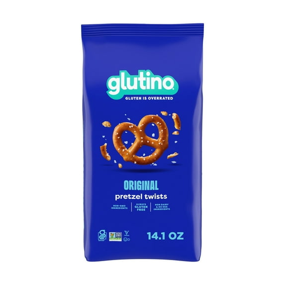 Glutino Gluten Free Pretzel Twists, Gluten Free Snacks, 14.1 oz