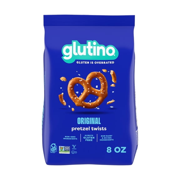 Glutino Gluten Free Pretzel Twists, Gluten Free Snacks, 8 oz