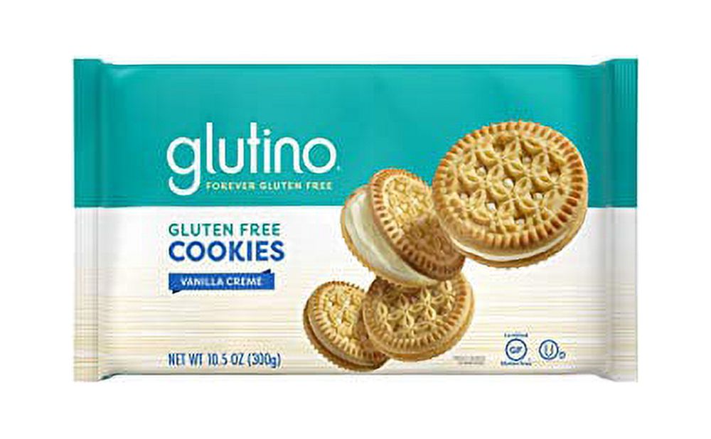Glutino Gluten Free Vanilla Creme Cookies,10.5 Ounce