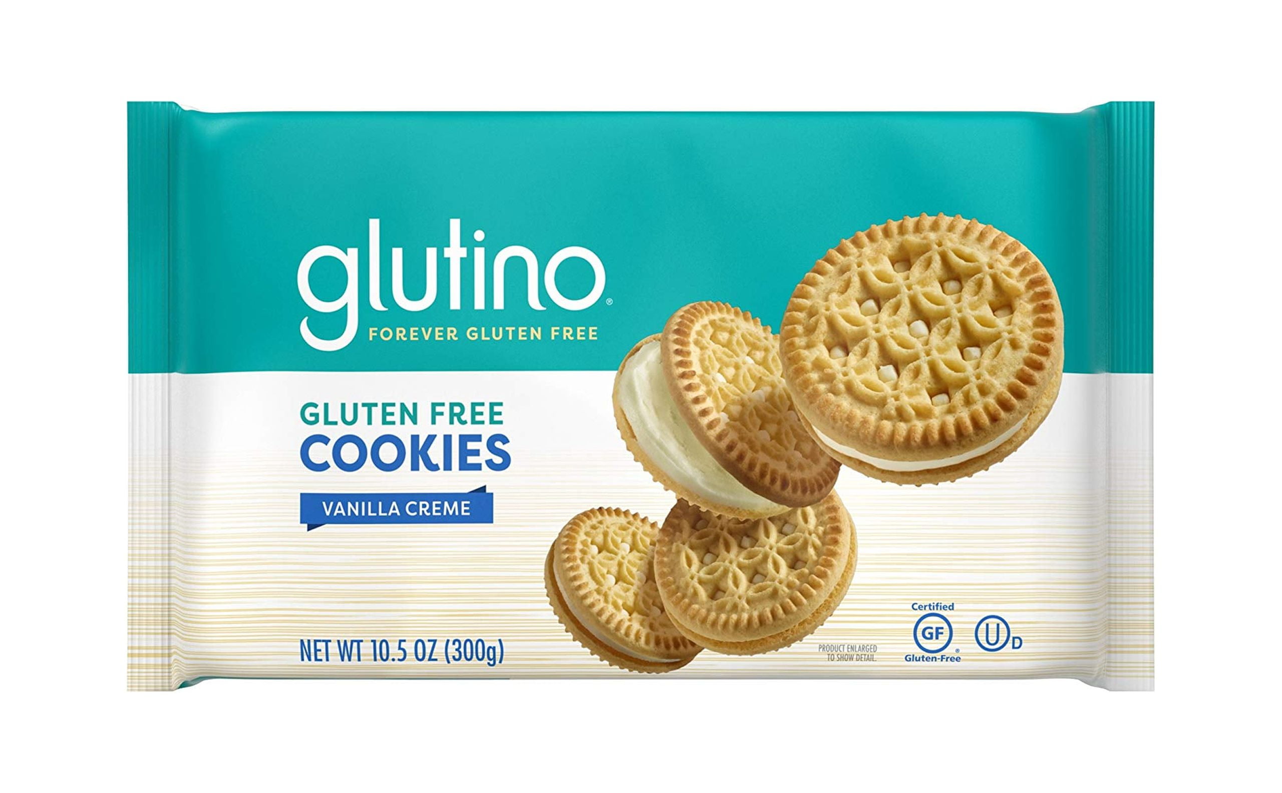 Glutino Gluten Free Vanilla Creme Cookies,10.5 oz RDD9