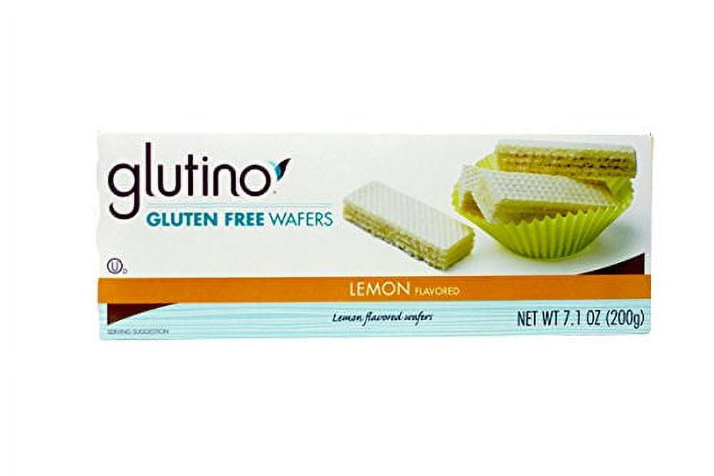 Glutino Lemon Wafers, 7.1Ounce Boxes (Pack of 12)