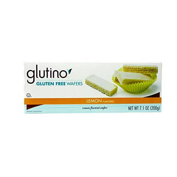Glutino Lemon Wafers, 7.1-Ounce Boxes (Pack of 12)