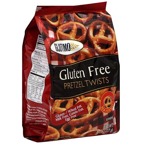 Glutino Pretzel Twists, 8 oz (Pack of 12)