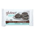 thumbnail image 1 of Glutino Chocolate Vanilla Creme Cookies, 10.6 Ounce - 12 per case., 1 of 3