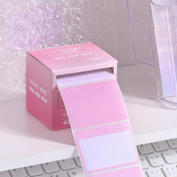 Glutinous Notes 256 Sheets Sticky Index Labels for Books and Files, Efficient Organization Supplies for Study, Office, and Meeting Use Pink