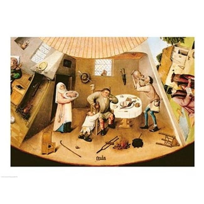 Gluttony Detail From The Table of The Seven Deadly Sins & The Four Last  Things C1480 Poster Print by Hieronymus Bosch - 36 x 24 in. - Large -  Walmart.com