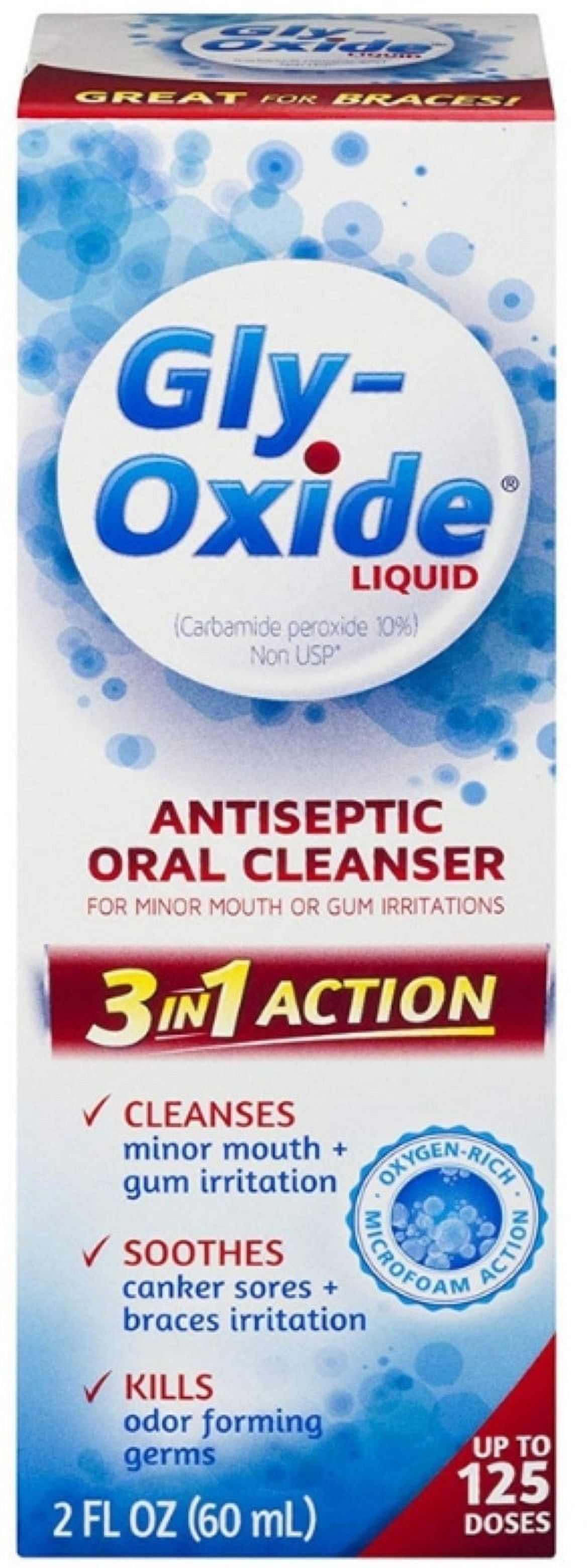 Gly-Oxide Liquid Antiseptic Oral Cleanser 2 oz