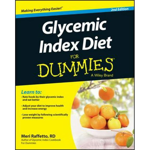 Pre-Owned Glycemic Index Diet for Dummies (Paperback) 1118790561 9781118790564