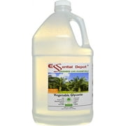 Glycerin Vegetable - 1 Gallon 10.75 lbs or 172oz net wt - Non GMO - RSPO - Sustainable Palm Based - USP - KOSHER - PURE - Pharmaceutical Grade - safety sealed HDPE container with reseala