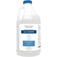 thumbnail image 1 of Glycerin Vegetable USP Grade by Velona - 5 lb | 100% Pure and Natural Carrier Oil | Hair and Face Moisturizer for Dry Skin, Bubble Bath, Glycerin Soap, Soap Base | Use Today - Enjoy Results, 1 of 2