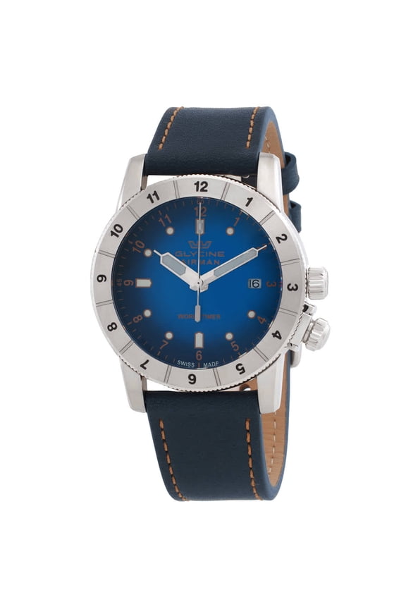 Airman Contemporary Worldtimer Quartz Blue Dial Men's Watch GL1022
