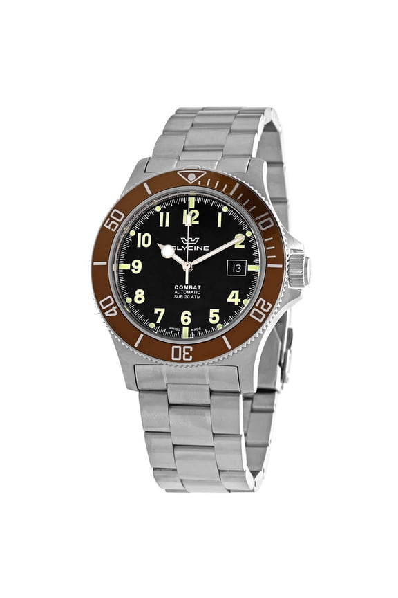 Combat Sub 42 Automatic Black Dial Men's Watch GL0171