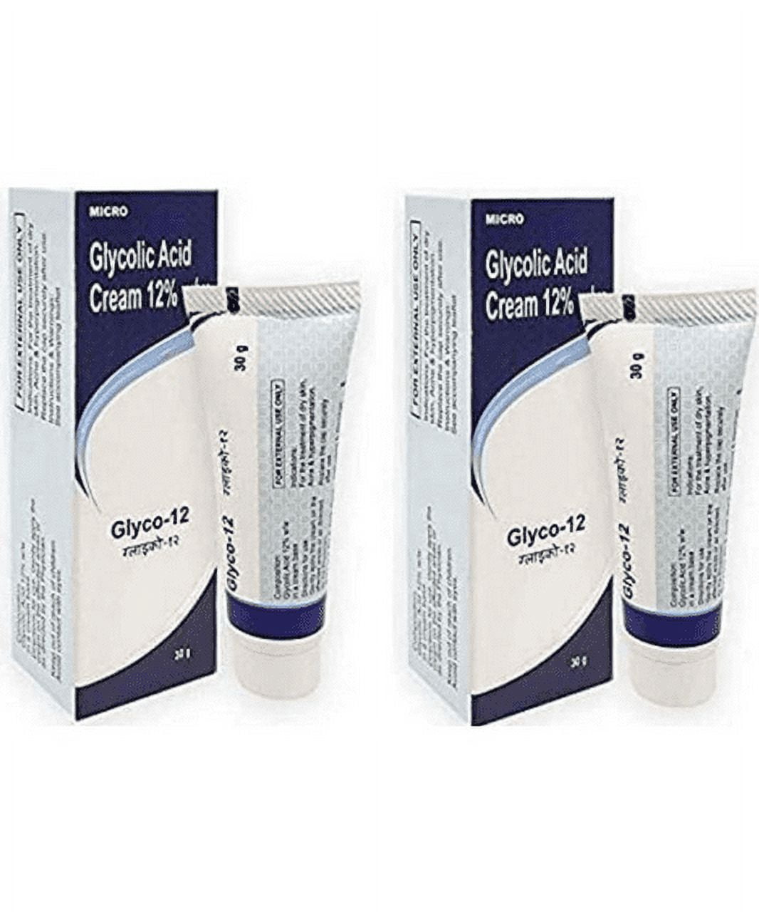 Glyco-12 Glycolic Acid Cream (PACK OF 2)