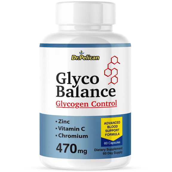 Glyco Balance Glycogen Control- Blood & Heart Support- 60 Capsules