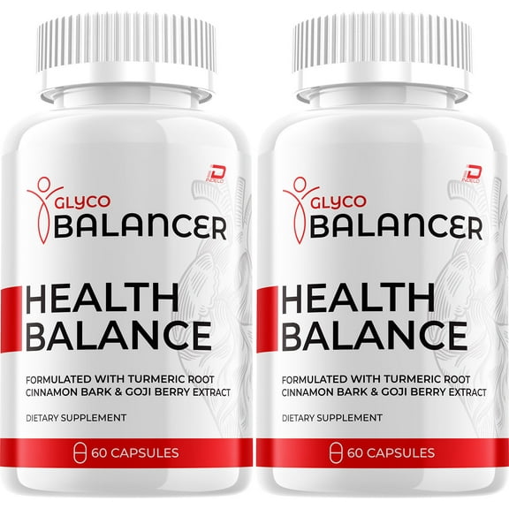 Glyco Balancer Capsules – GlycoBalancer Natural Blend Glycogen Support, 2 Pack, 120 Capsules