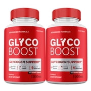 كبسولات Glyco Boost، مكمل الجليكوجين، أقصى قوة، حبوب دعم الدم GlycoBoost طبيعية بالكامل، إمداد لمدة 30 يومًا لكل زجاجة، عبوتان