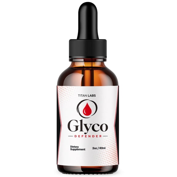 Glyco Defender Advanced Formula Drops Blood Balance Support Supplement GlycoDefender (1 Pack)