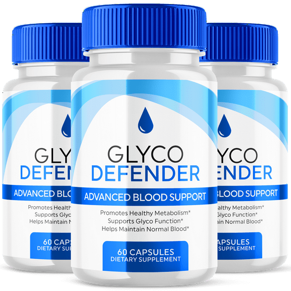 Glyco Defender Blood Support Pills Advanced Formula Vitamin Supplement GlycoDefender 180 Capsules