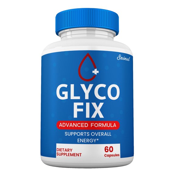 Glyco Fix Blood Support Pills, GlycoFix Glycogen Capsules, High Potency Glyco Fix Pills Supplement (1 Pack)