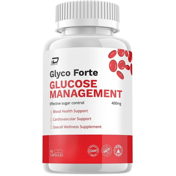 Glyco Forte Capsules - GlycoForte Advanced Supplement, Overall Energy Support, Gyco Forte Maximum Strength, 60 Capsules