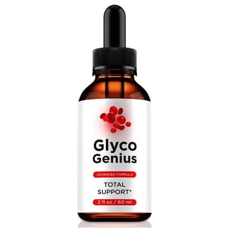 Glyco Genius Drops, GlycoGenius Liquid Formula - Naturally Supports Healthy Circulation, Stable Levels and Energizes the Body, Official Glyco Genius Cinnamon Gotas Review (30 Servings)