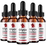 Glyco Genius   Glyco Genius Extra Strength All Natural Healthy Organic Support, 5 Pack, 5 Month Supply