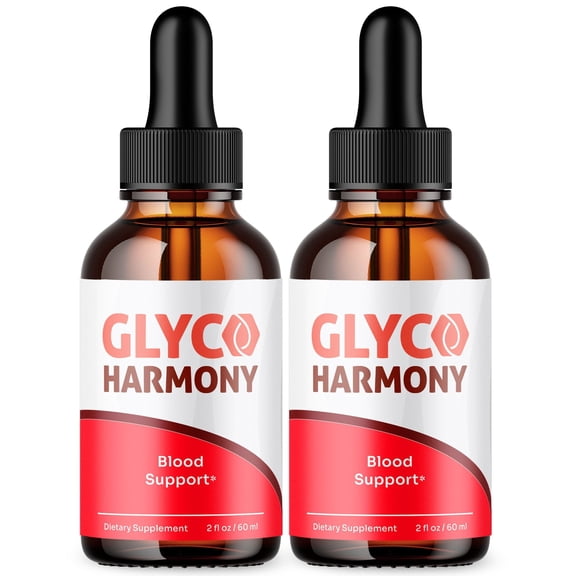 Glyco Harmony Advanced Formula Drops Natural Support Supplement GlycoHarmony 60 Servings