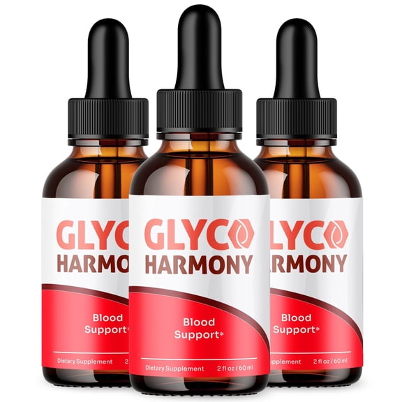 Glyco Harmony Advanced Formula Drops Natural Support Supplement GlycoHarmony 90 Servings