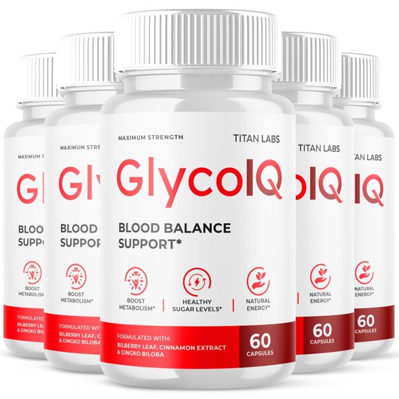 Glyco IQ Advanced Formula Brain Support Pills Maximum Strength Supplement GlycoIQ 300 Capsules