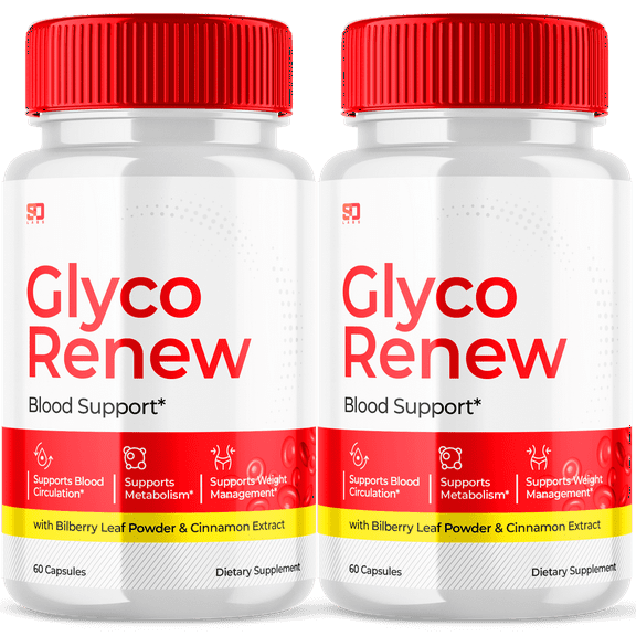 Glyco Renew Glycogen Support Advanced Blood Supplement 120 Capsules