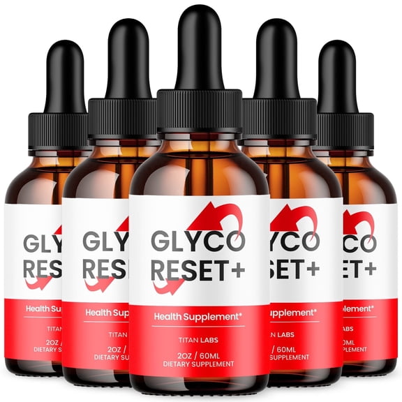 Glyco Reset Advanced Formula Drops Blood Balance Support Supplement GlycoReset 150 Servings