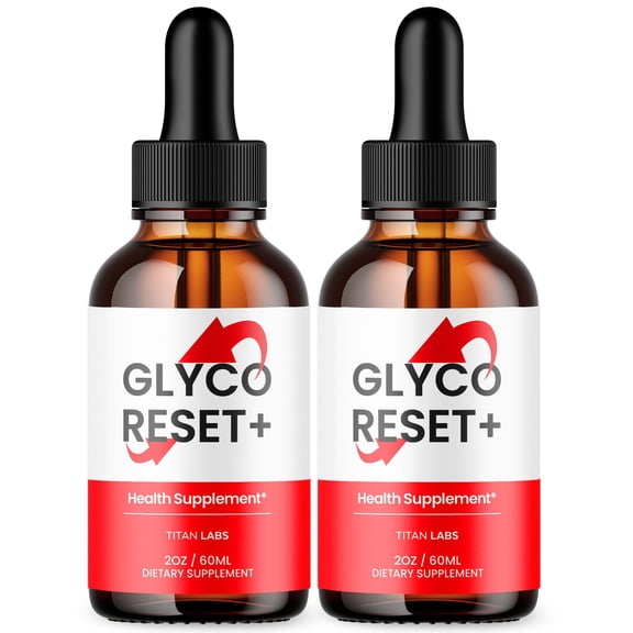 Glyco Reset Advanced Formula Drops Blood Balance Support Supplement GlycoReset 60 Servings