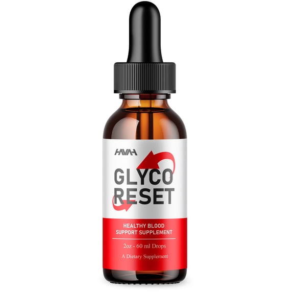 Glyco Reset Daily Blood Support Drops, GlycoReset Formula (2 oz)