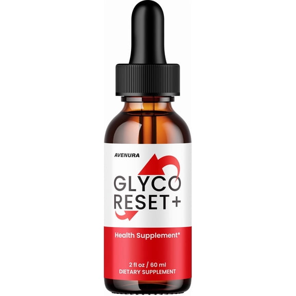 Glyco Reset Drops GlycoReset Advanced Formula Drops Natural Blend Liquid Supplement, 1 Pack, 1 Month Supply