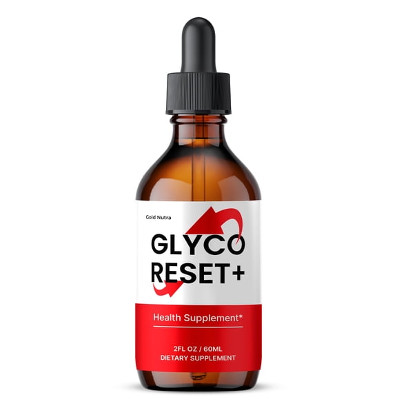 Glyco Reset Drops Liquid Supplement, GlycoReset Supplement, All Natural Formula, 60 mL (1 Pack)