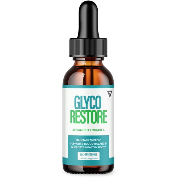 Glyco Restore Drops, Glyco Restore Wellness Support Supplement (2oz)